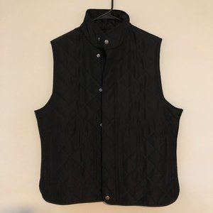 Banana Republic Mens Black Vest